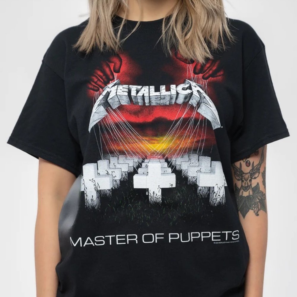 New Metallica Master of Puppets unisex Tshirt
